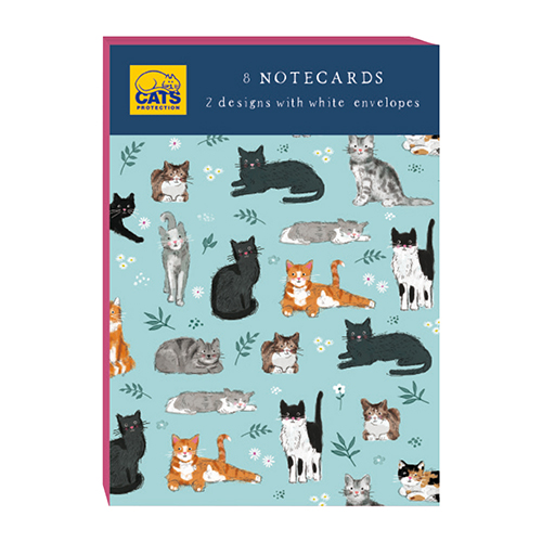Cats Protection cute cats notecard wallet