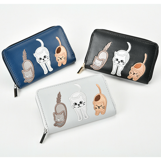 Cat trio purse