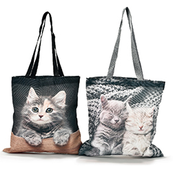 Cute Photo Cat Shoulder Bag