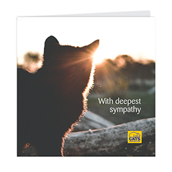 Cats Protection Sympathy Cards