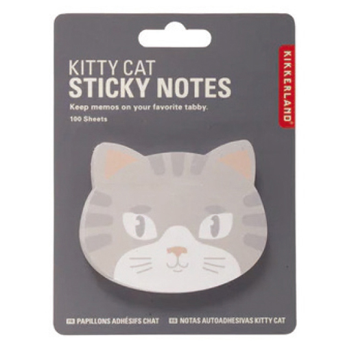 Kitty cat sticky notes